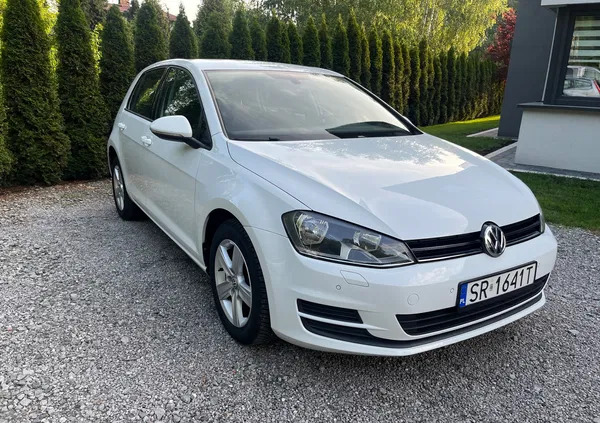 śląskie Volkswagen Golf cena 37300 przebieg: 159000, rok produkcji 2014 z Rybnik